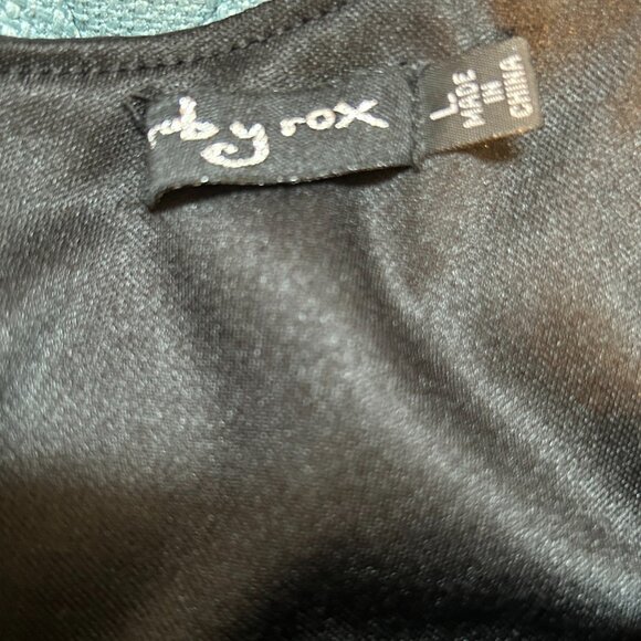 Ruby Rox Panel of Sequins One Shoulder Mini Dress - Picture 10 of 11